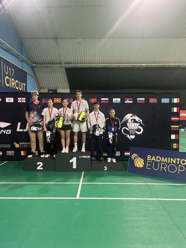 Λαμπρές ελληνικές επιτυχίες στο LI-NING Ljubljana Cup U17 2025!